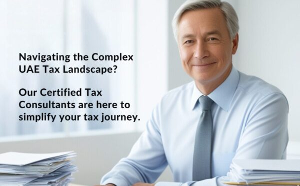 Navigating the complex UAE tax landscape Our Certified Tax Consultants are here here to simplify your tax journey