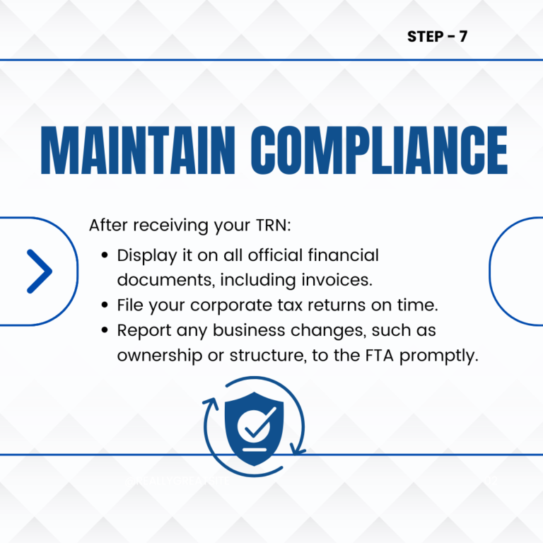 Corporate tax registration